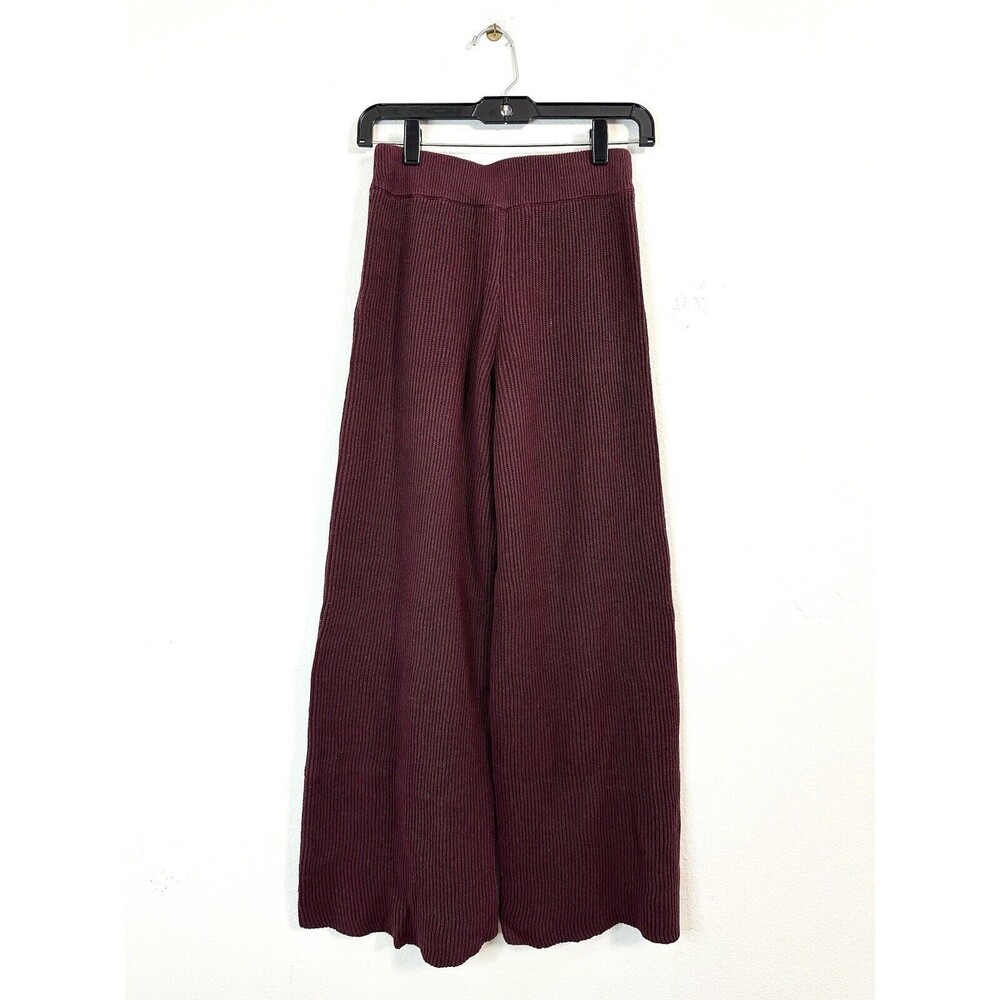 Women's Free People Beach  Sweater Knit Wide Leg Pants Size XS
